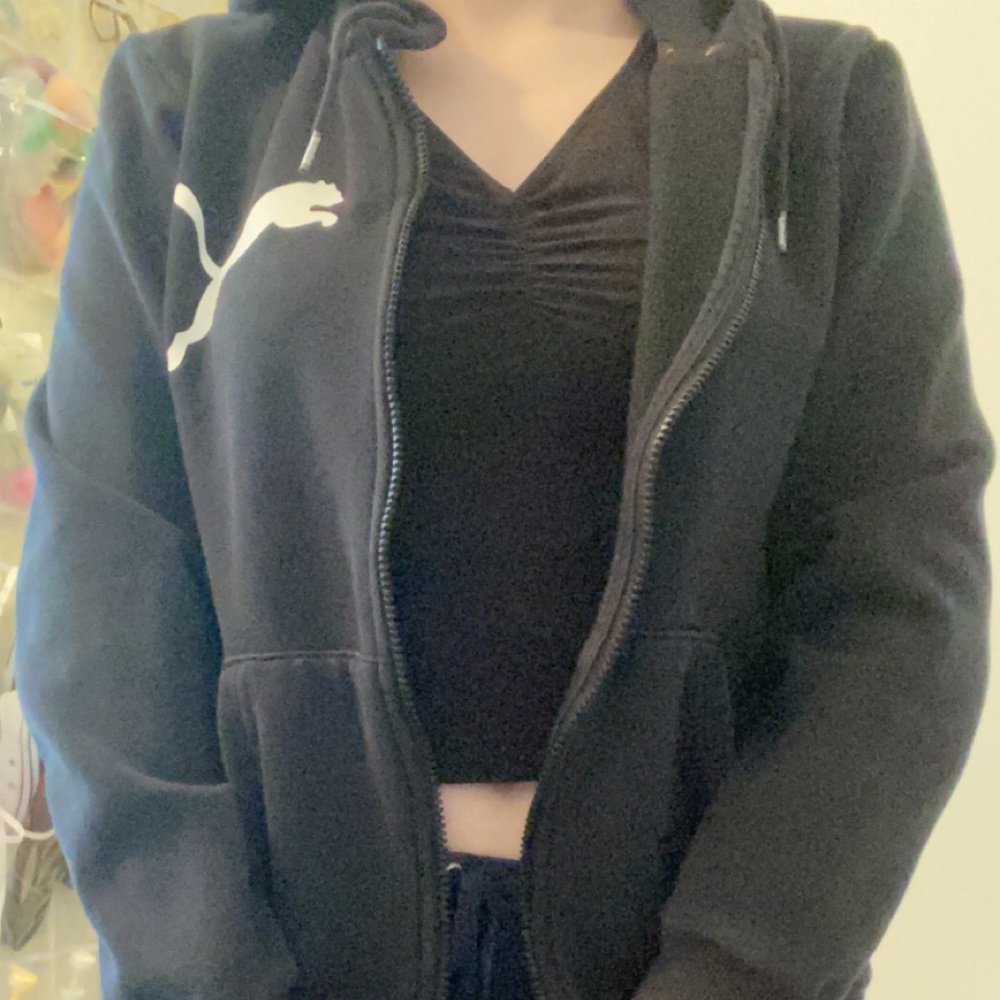 Puma Jacket With Logo On the back